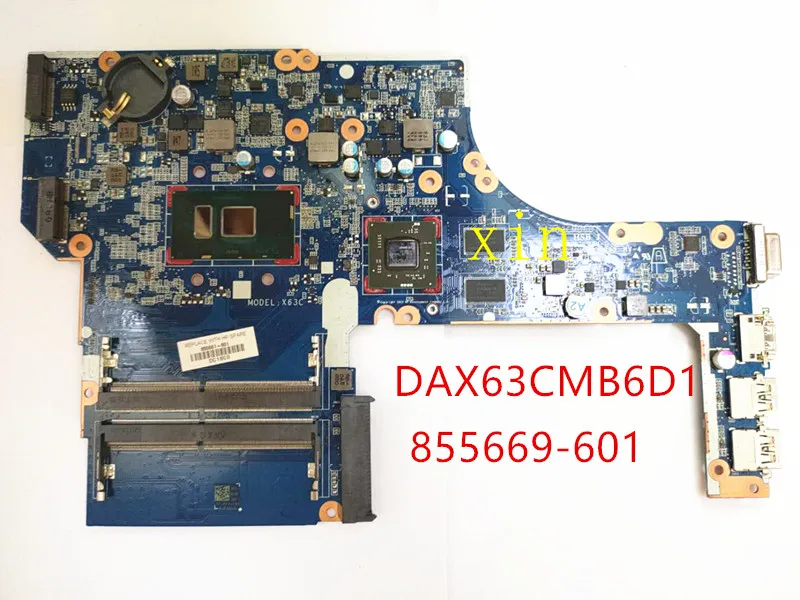 Материнская плата для ноутбука HP ProbBook 450 G3 855672-601 материнская DAX63CMB6D1 SR2EY со