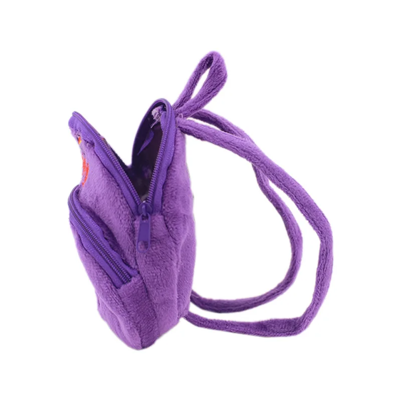 Женский милый рюкзак на молнии с мультяшной куклой подходит для новорожденных 43