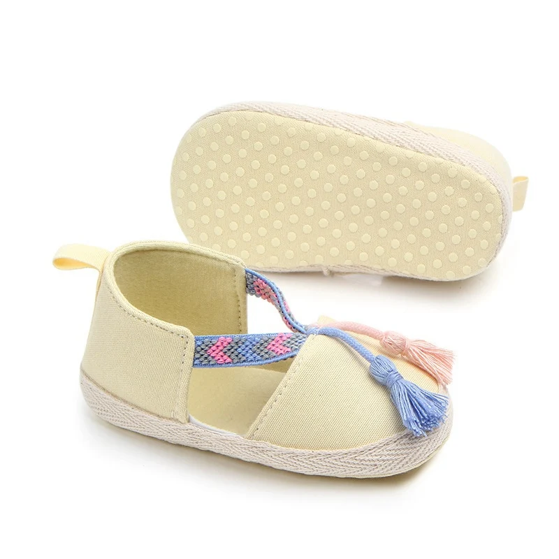 Hilittlekids/обувь с кисточками для маленьких девочек сезон весна-осень нескользящие