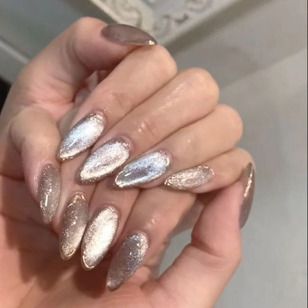8/15ML Cat Eye Gel Polish Soak Off Luminous Magic UV Magnetic Glitter Nail Varnish | Красота и здоровье