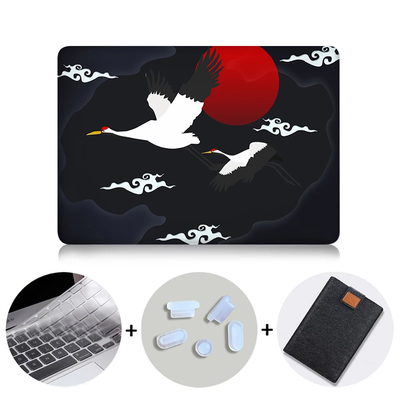 Чехол MTT для ноутбука Macbook Air Pro retina 11 12 13 15, жесткий чехол с сенсорной панелью для mac book Pro 13,3, 15,4 дюймов, сумка для ноутбука - Цвет: MB14