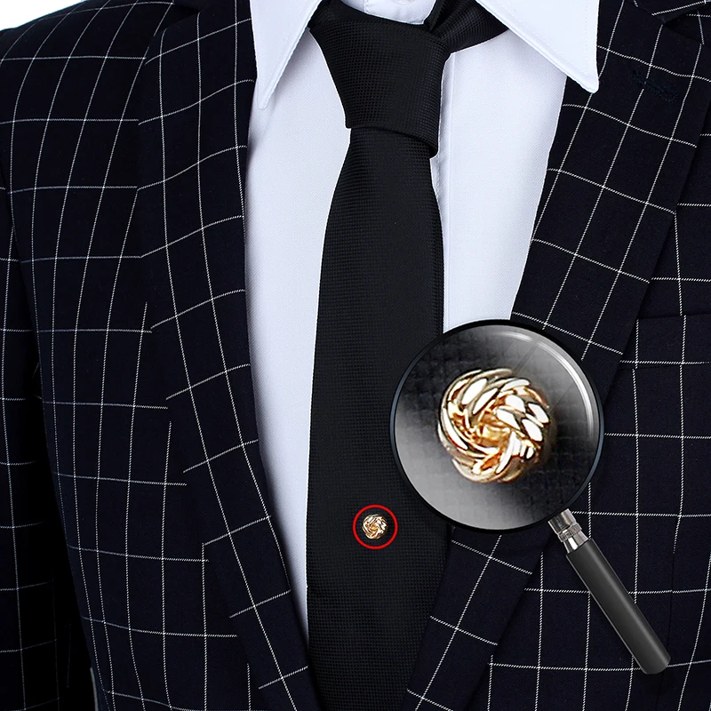 HAWSON Металлические Узел/излом галстуком бабочкой прихватка с предохранителем