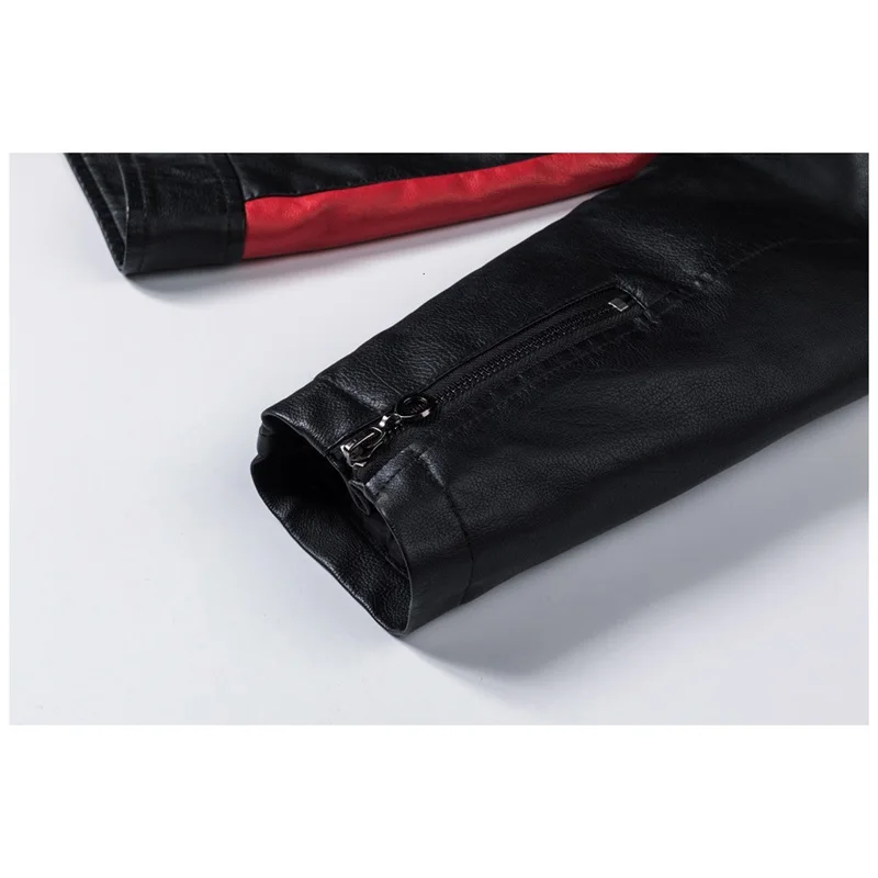 Повседневная мотоциклетная кожаная куртка на осень и зиму модные теплые куртки в