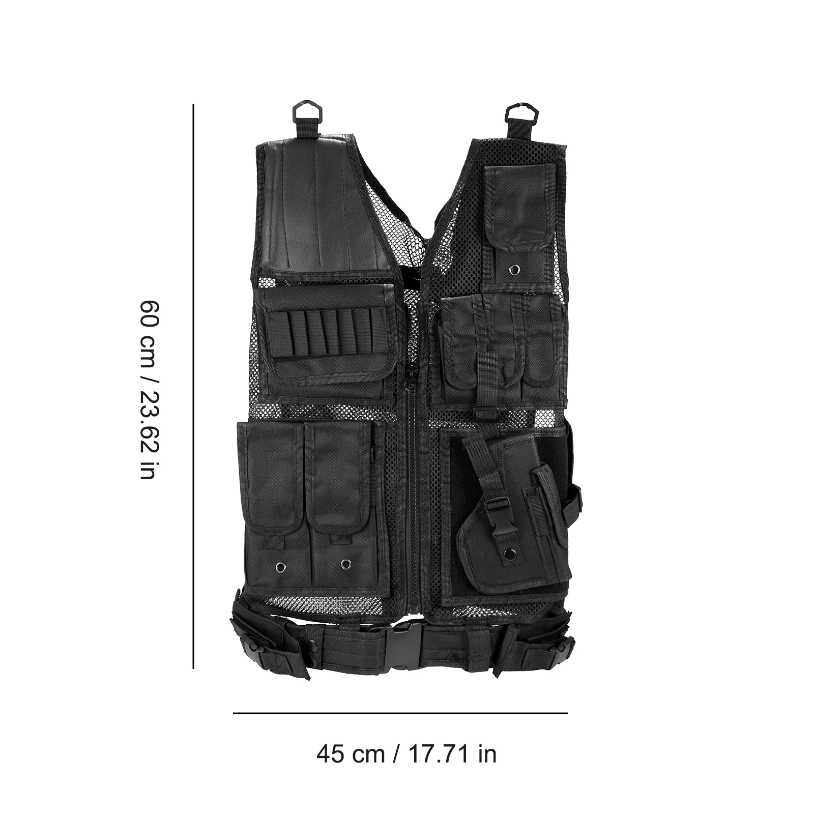 

Vest Protective Vest Tactical Equipment Military Molle Hunting Armor Vest Army Gear Airsoft Paintball Combat For CS Wargame