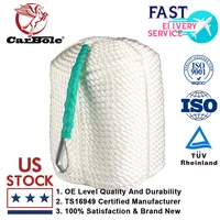 1/2 Inch By 300 Feet Twisted Anchor Rope Nylon Three Strand Dock-Line Rope Boat Universal Use Lifting Towing Tying-down Etc