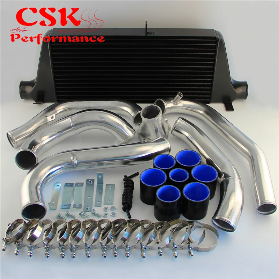 Интеркуллер FMIC Kit подходит для Mazda RX7 FC FC3S 13B Single Turbo 300 700hp 86 91 черный/синий/красный| |
