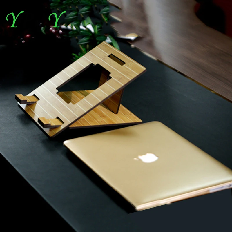 Эргономичная подставка для ноутбука Macbook Pro складной охлаждающий Регулируемый