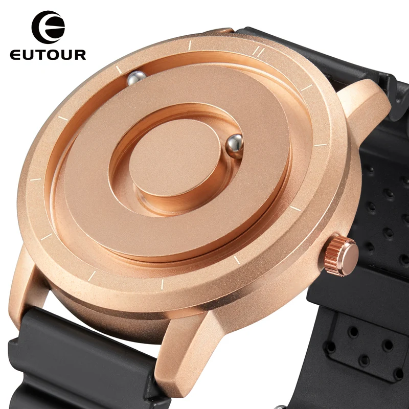 Eutour оригинальные магнитные металлические мужские часы модные спортивные