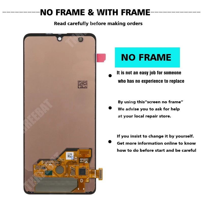 ЖК-дисплей 6 1 &quotAMOLED для Samsung Galaxy A41 SM-A415F A415 сенсорный экран с дигитайзером в сборе
