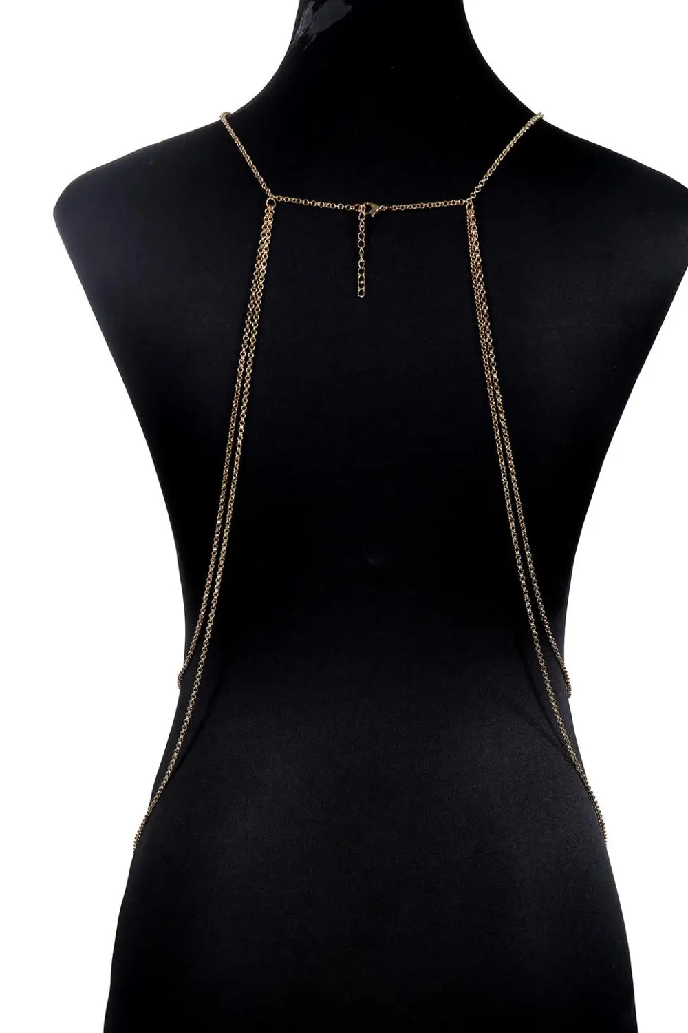 Сексуальное бикини Золото Тон Женские многослойные нательная цепочка ожерелье