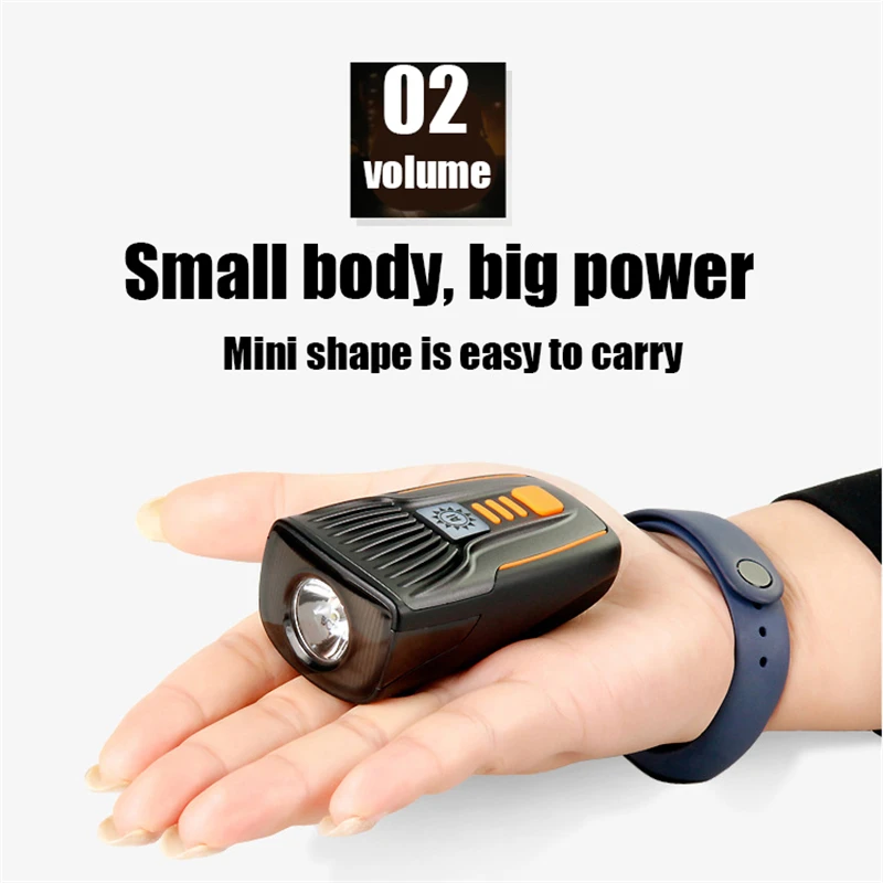 

Smart induction bicycle mountain bike light new bicycle light headlight USB charging and riding portable light 1200MAH