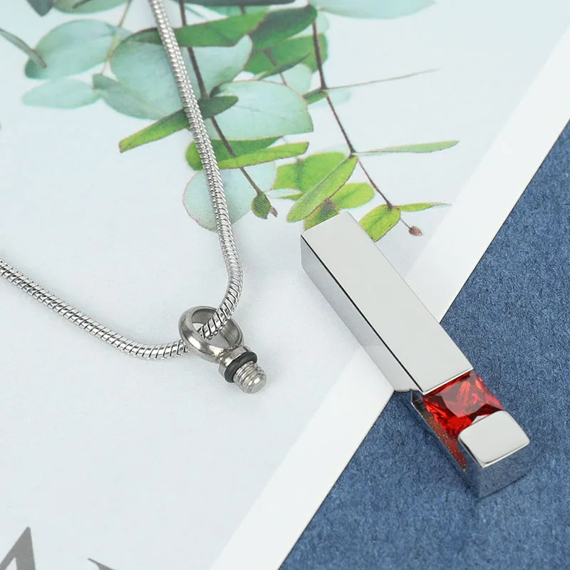 Высококачественное ожерелье из титановой стали для кремации ювелирные изделия