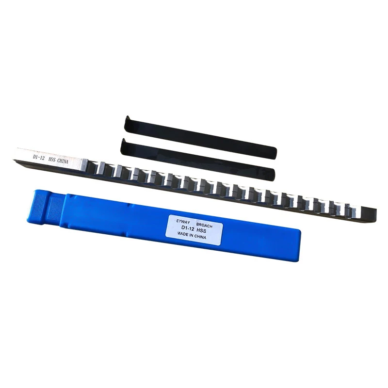 

Keyway Broach метрический размер, Высокоскоростная сталь из быстрорежущей стали с 2 зубцами для фрезерного станка с ЧПУ, металлический резак, 12 мм ...
