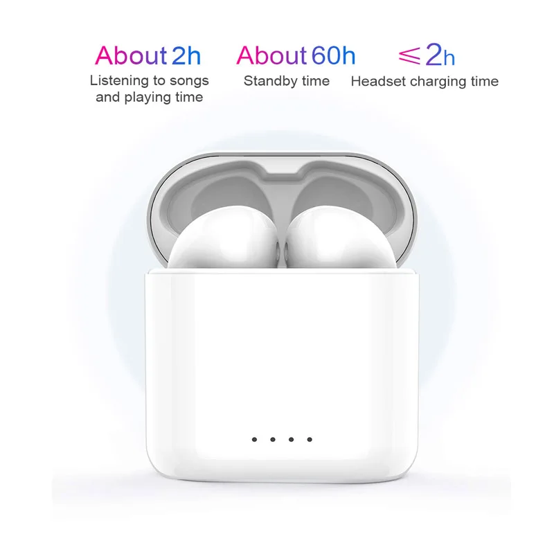 CLAITE H2 TWS Мини Беспроводная связь Bluetooth 5.0 Наушники Binaural HD Call Сенсорное управление
