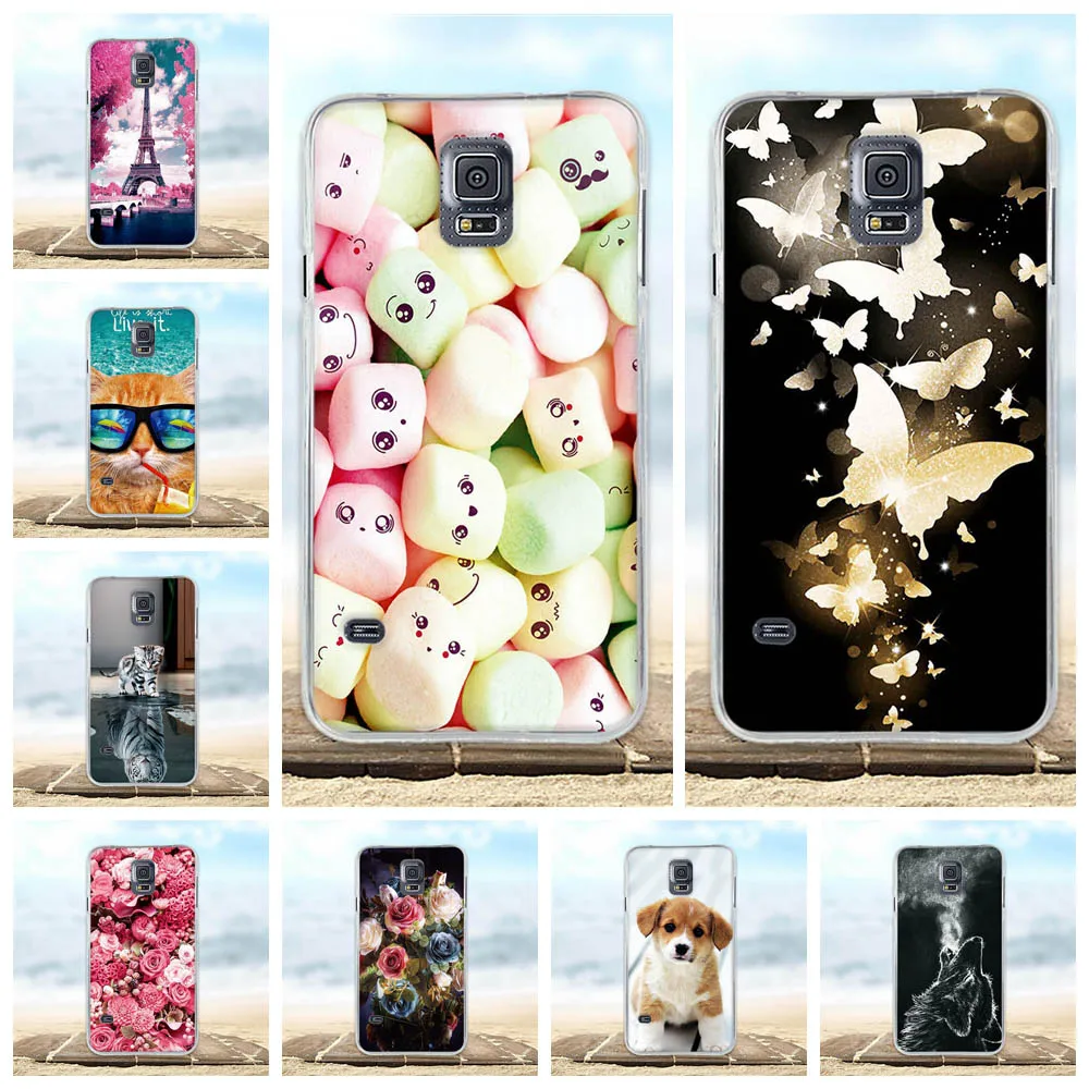 Для Samsung Galaxy S5 S6 S7 S9 PLUS Чехол Мягкий Силиконовый ТПУ 3D Кот милый чехол для s9 + чехлы