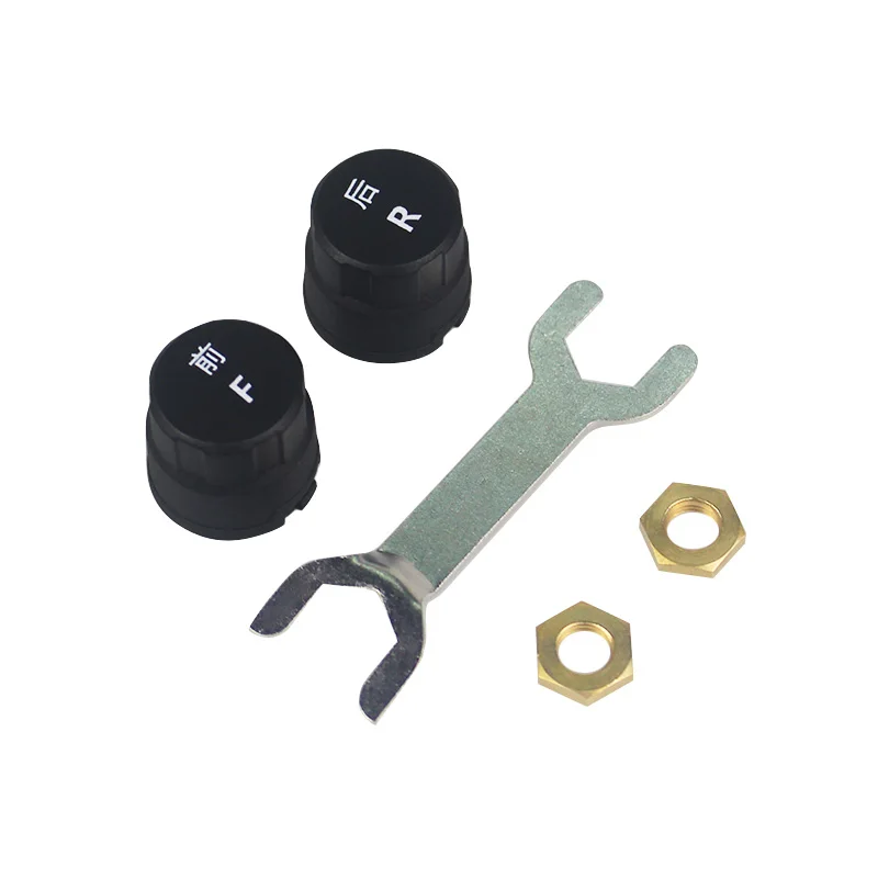 Лучший Новый мотоциклетный TPMS BLE Bluetooth 4 0 Мониторинг 2 внешних датчика для IOS / Android