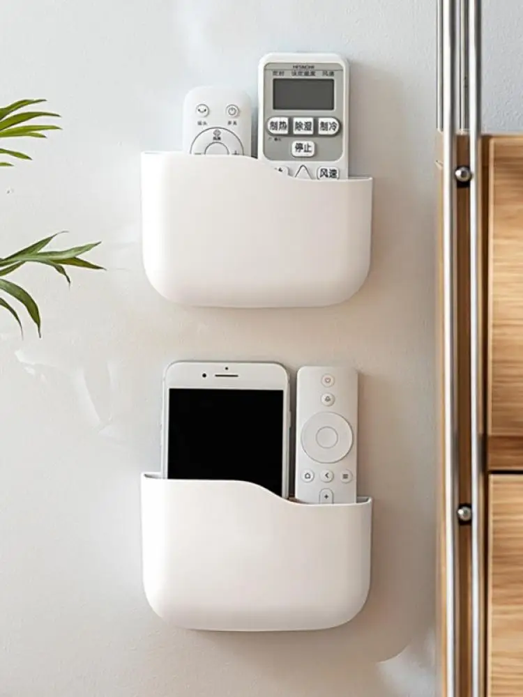 

New Home Furnishing Modern Minimalist Style Living Room Storage Box Wall-Mounted Remote Control With Compartment Storage Box