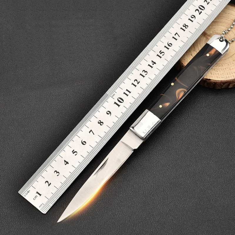 Free shipping Very Sharp Small Pocket Knife Large Stiletto Tactical Hunting wood Handle Outdoor DEC Tools | Инструменты