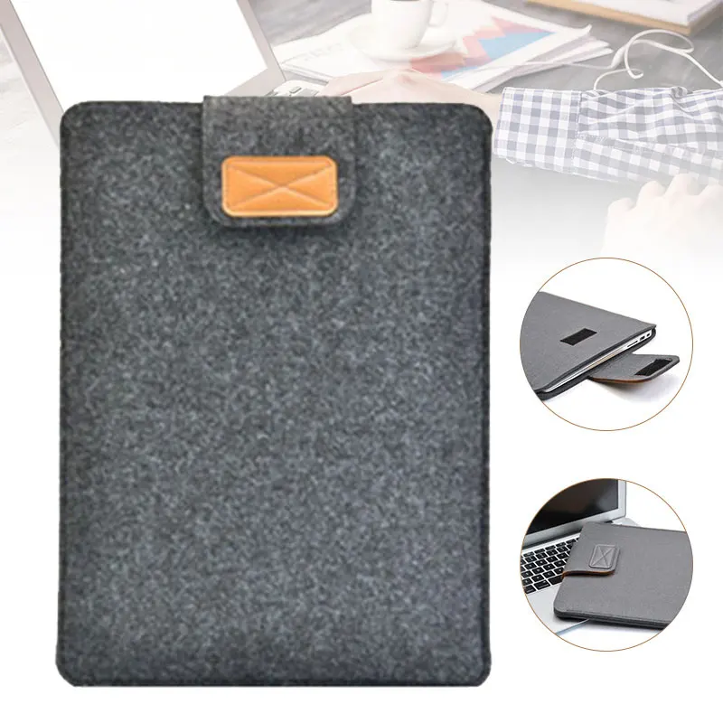Новый мягкий войлочный Чехол-сумка с защитой от царапин для 11 дюймов/13 дюймов/15