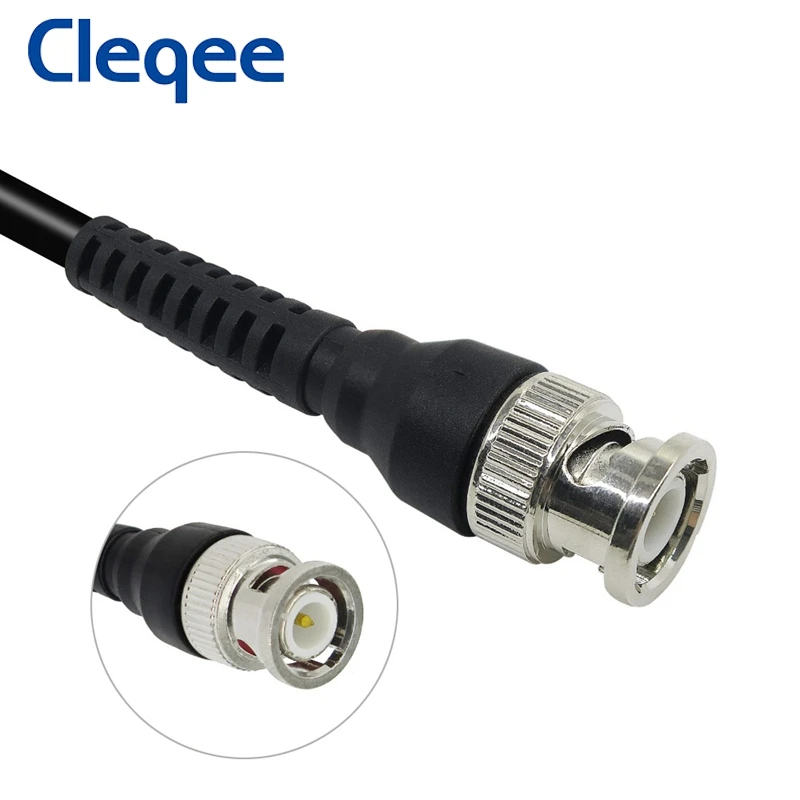 Cleqee P1009 BNC Q9 для двойных 4 мм Штабелируемых банановых штекеров с гнездом тестовые