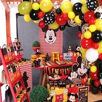 87pcs mikcey minnie theme party balloons set mickey mouse balloon kids birthday party decorations baby shower supplies