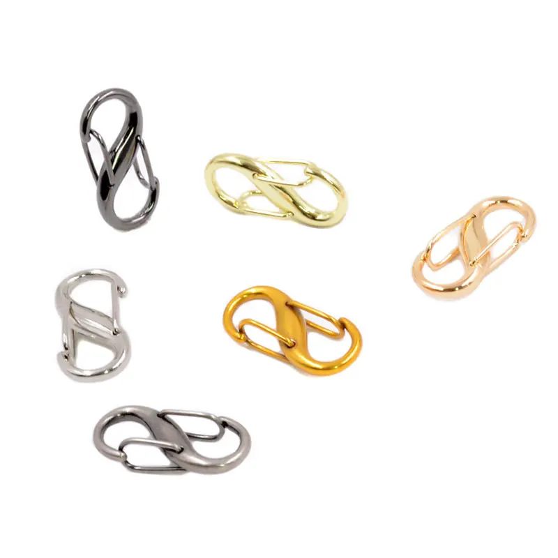 

DIY Handbag Buckle Chain Length Adjustment Buckle Bag Chain Accessory Bags Chain Change Length Hook Chains Shortening Buckle