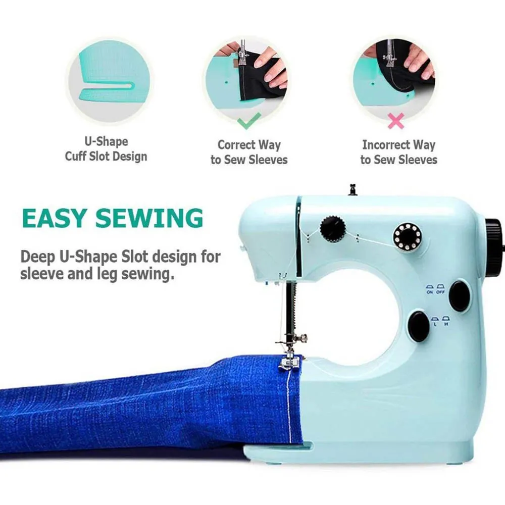 

Electric sewing machine household embroidery stitching light sewing machine household sewing tools patches cross stitch fabric