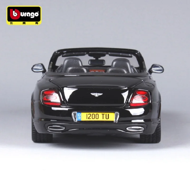 Bburago1:18 литые игрушечные модели спортивных автомобилей для Bentley ISR с рулевым