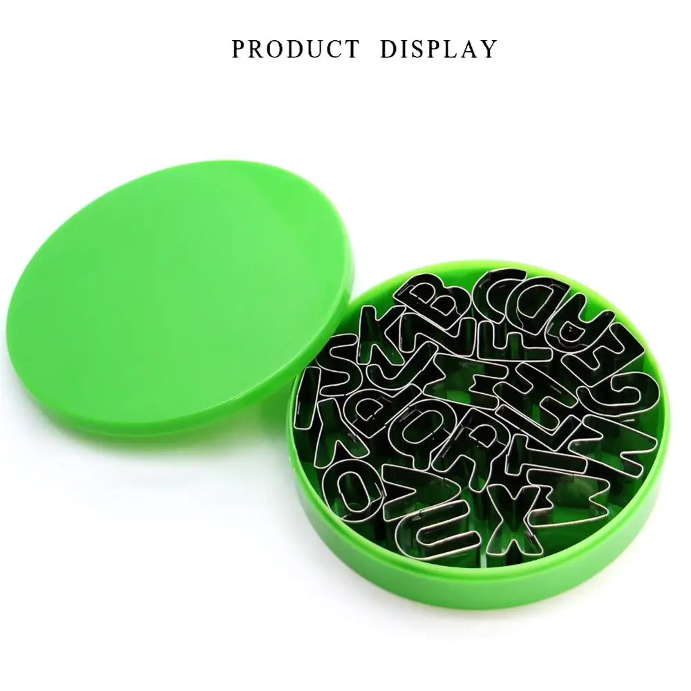 

26 Alphabet Cake Molds Stainless Steel Baking Moulds Cookie Cutter Mold Alphabet Cake Mold Set Cake Decoration Accessories Drops