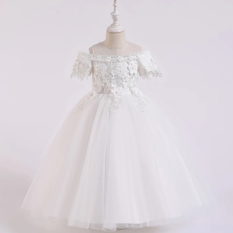 Платье с длинным рукавом и вышивкой в британском стиле | Свадьбы торжества