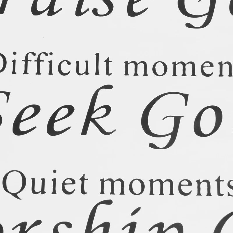 Наклейка на стену из Библии домашний декор хвалю Бог религиозная цитата надпись