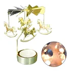 Вращающийся подсвечник, металлические подсвечники