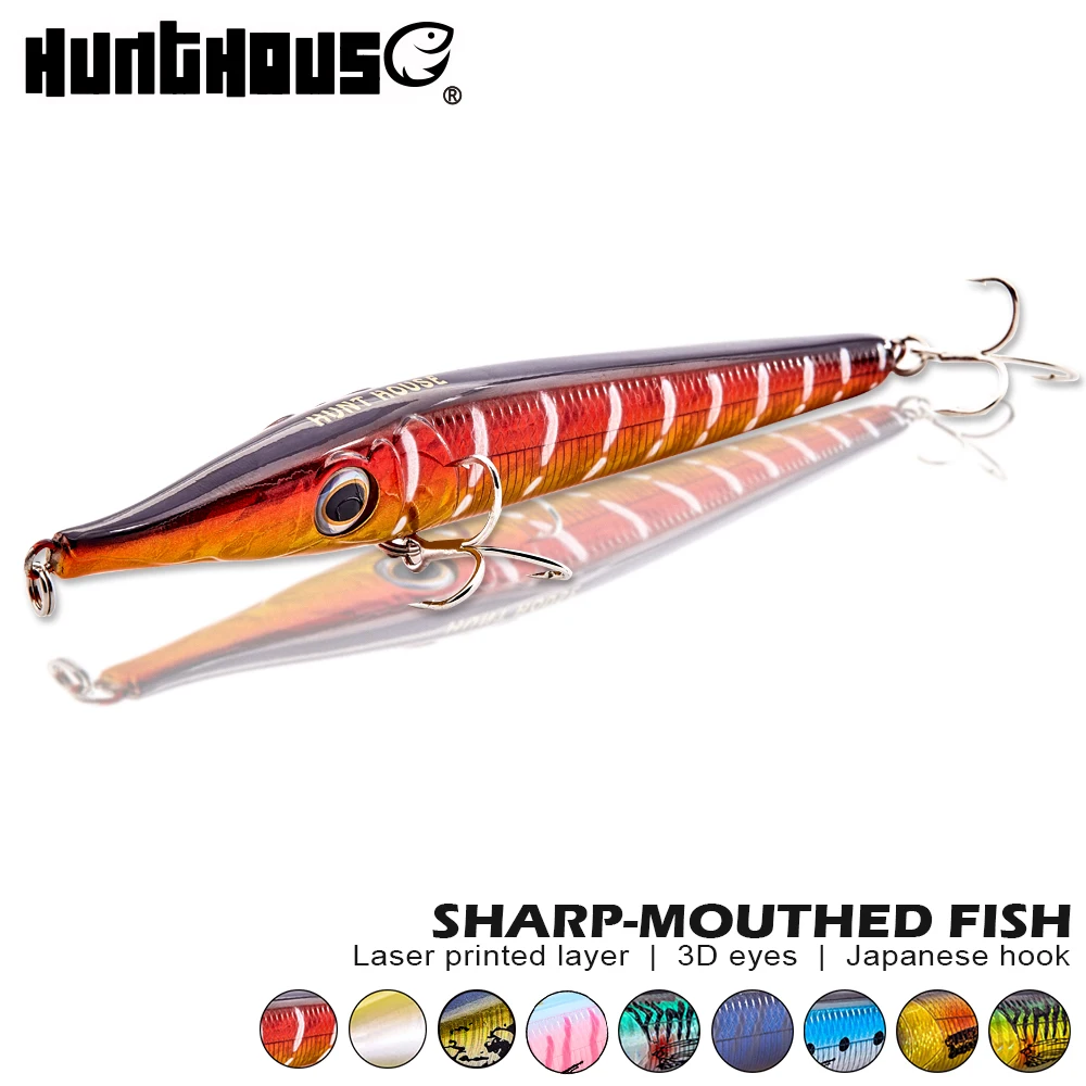 Hunthouse приманка-карандаш Искусственная Водная плавающая приманка 146 мм 19 г Тонущий