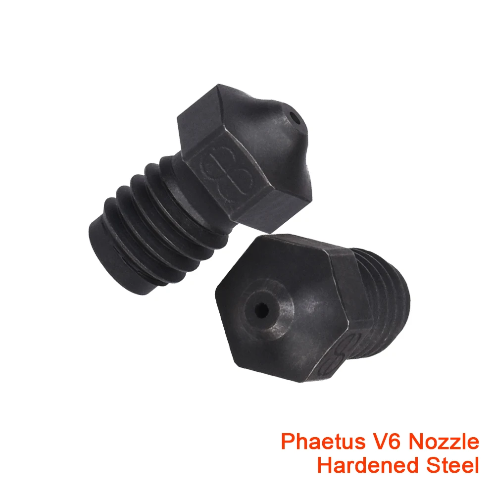 Форсунка Phaetus V6 из закаленной стали высокая температура для 1 75 мм e3d Hotend Ultimaker 2 I3 MK3