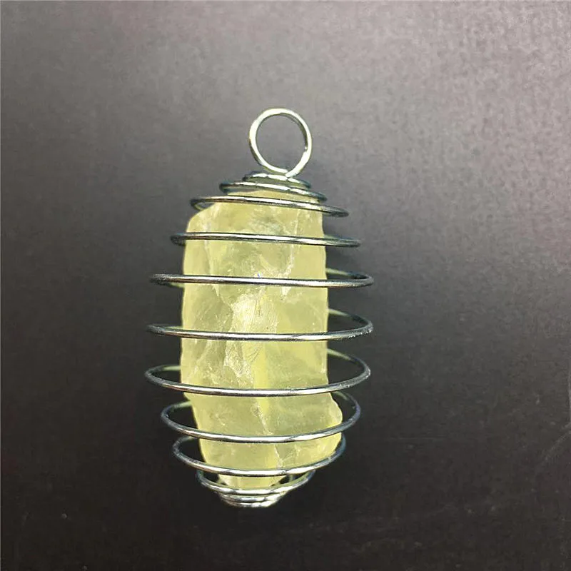 

Natural rough stone pendant mineral crystal teaching specimen DIY jewelry pendant carving small stone original ston