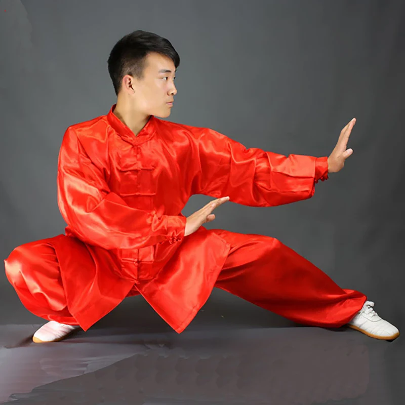 

biały czarny żółty Tai Chi odzież sportowa z długim rękawem KungFu jednolite Wushu TaiChi jednolite dzieci mężczyzna