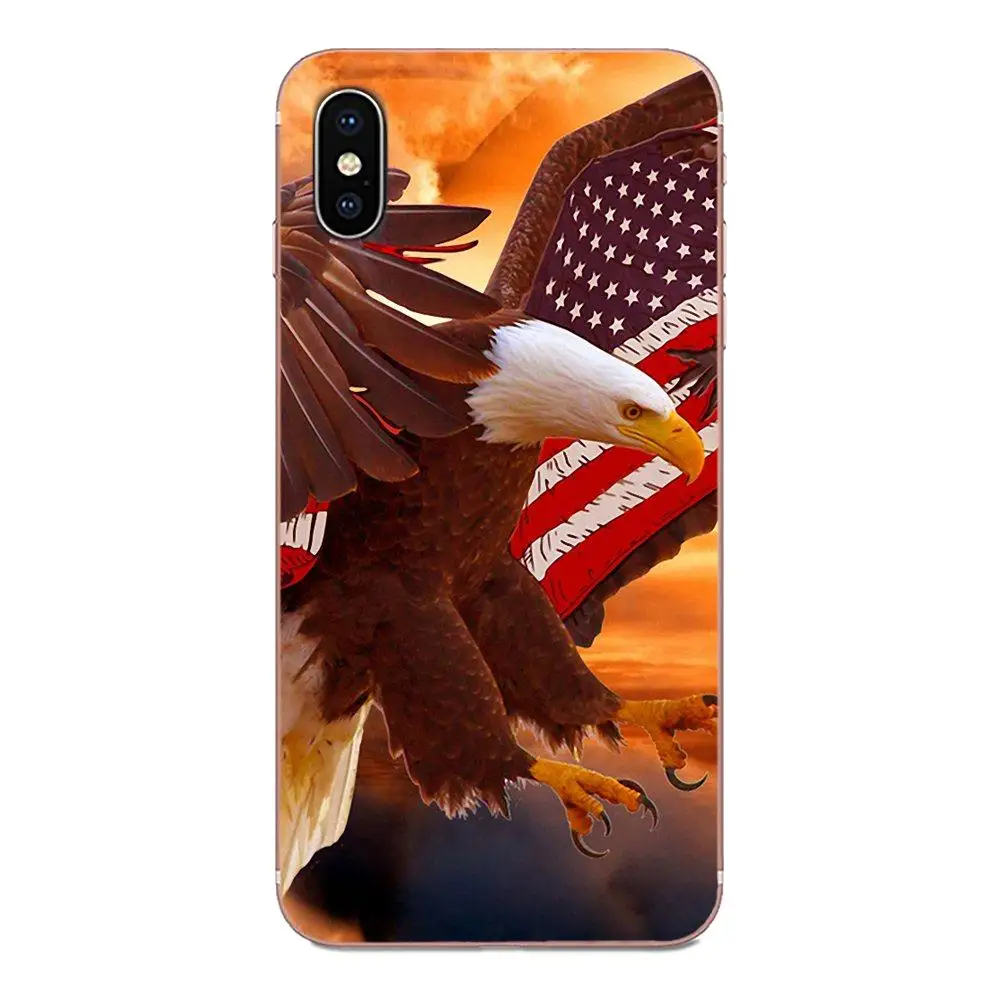 Eagles Flag Of United States American For Sony Xperia Z Z1 Z2 Z3 Z4 Z5 compact Mini M2 M4 M5 T3 E3 E5 XA XA1 XZ Premium Special | Мобильные