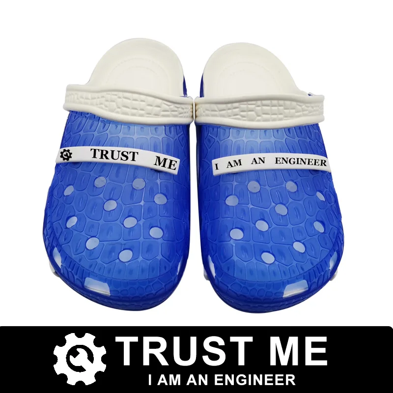 Пляжные сандалии Trust Me I Am An Engnieer женская обувь Сабо Mmassage Zapatos De Mujer модные туфли