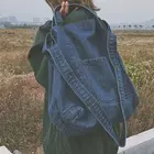 Джинсовая сумка через плечо для женщин, сумка через плечо, новинка 2019, повседневные джинсовые сумки, женские сумки, джинсовая сумка