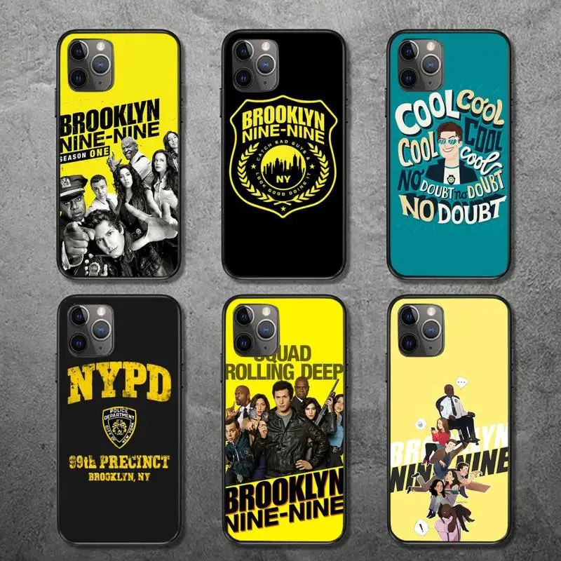 

Brooklyn 99 Nine-Nine cool Phone Case for iPhone 13 12 11 mini pro XS MAX 8 7 6 6S Plus X 5S SE 2020 XR