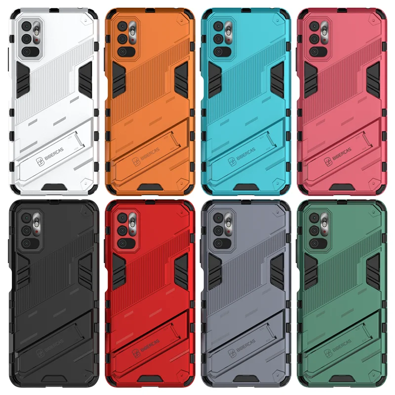 for xiaomi poco m3 pro 5g case x3 f3 cover shockproof bumper bracket stand holder camera protect armor phone case poco m3 pro 5g free global shipping