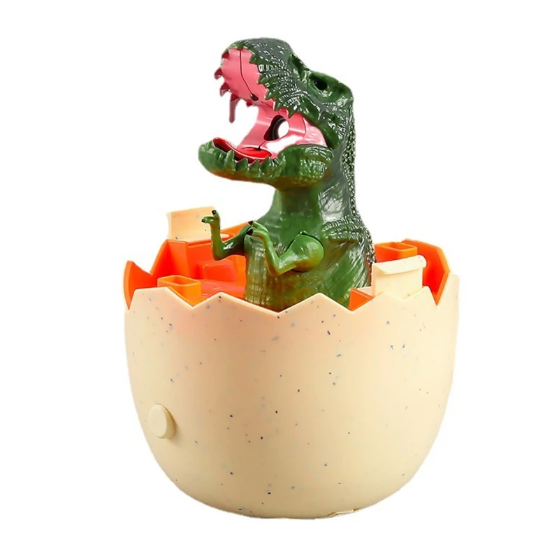 

Activity Toys Smart Dinosaur Toy for Boys Girls Education Toy Touch Sensing Hatch Toy with Sound & Light Easter-Egg Gift