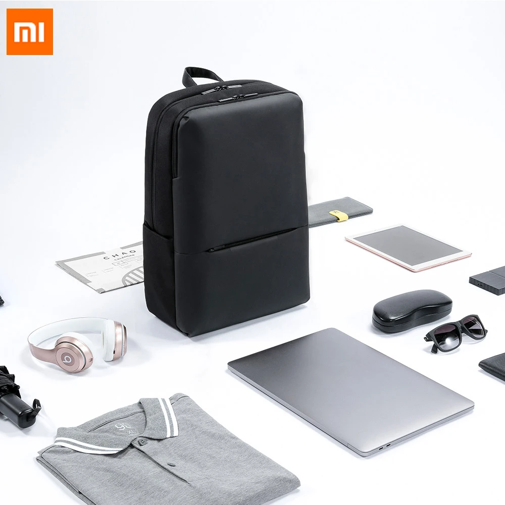 Классический деловой рюкзак Xiaomi, 2 поколения, уровень 4, водонепроницаемый, 15,6 дюймов, 18 дюймов, сумка для путешествий, сумка на плечо для ноутбука