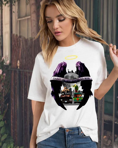 

Supernatural Carry on My Way Ward Son Women's T-shirt