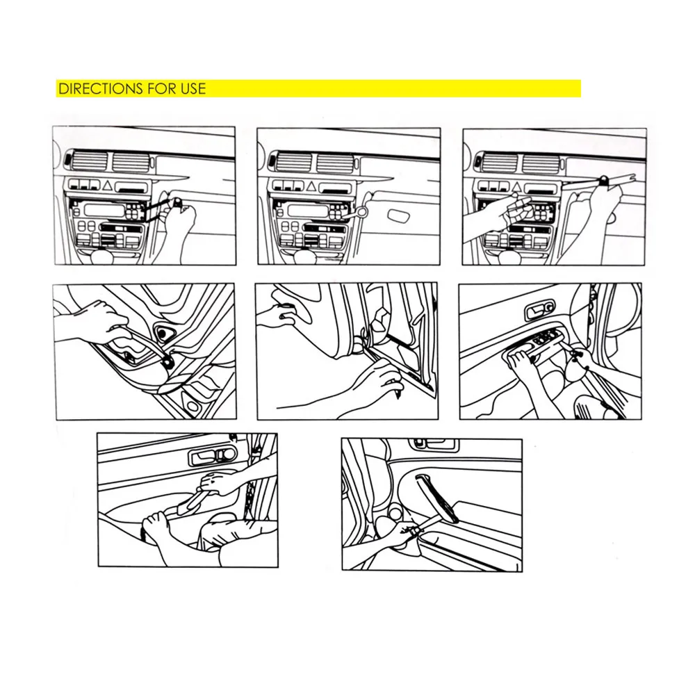 4 шт. портативные автомобильные аксессуары для снятия аудио| |