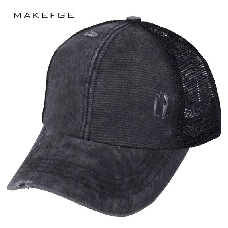 Поставка женской кепки для мытья Кепка с утиным языком бейсболка гладкой