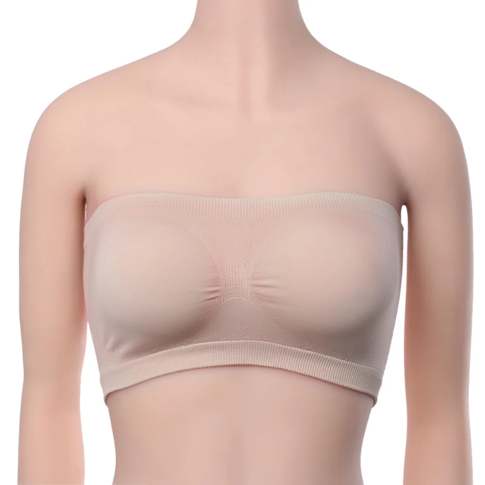 1 шт. стиль; пикантные женские туфли без бретелек бюстгальтер Bandeau бюстгальтер Топ/Удлиненный топ бикини бюстгальтер Женская одежда Аксессуары для одежды
