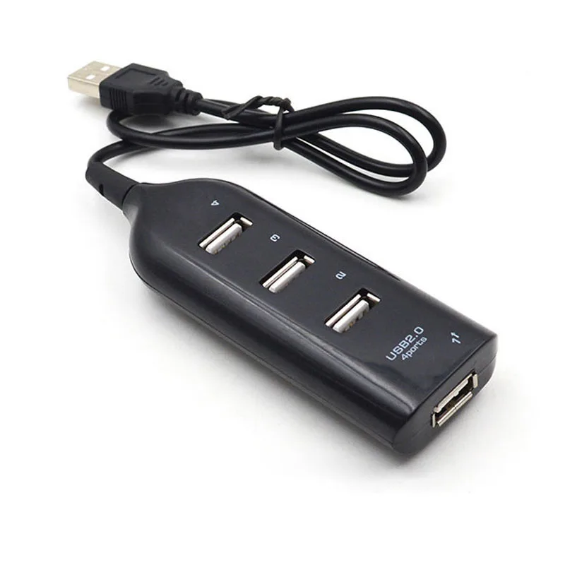 Высокоскоростной разветвитель с 4 портами USB 2 0 для настольного ПК ноутбука
