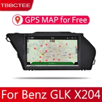 car android system 1080p ips lcd screen for mercedes benz glk x204 20142016 car radio player gps navigation bt wifi aux