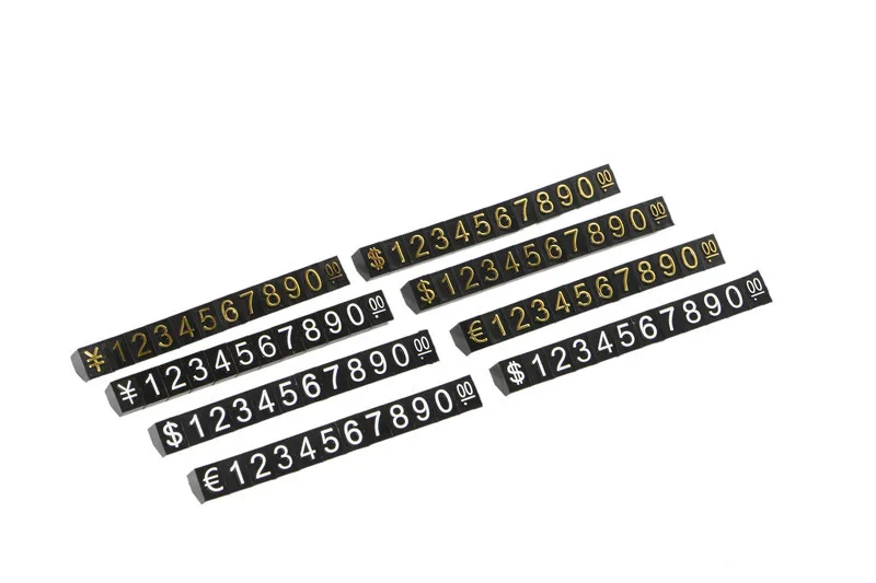 X Large комбинированный ценник доллар евро оснастка цифра кубики палочка одежда